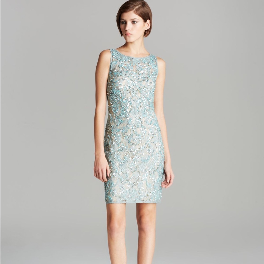 Aidan Mattox Sequin Dress